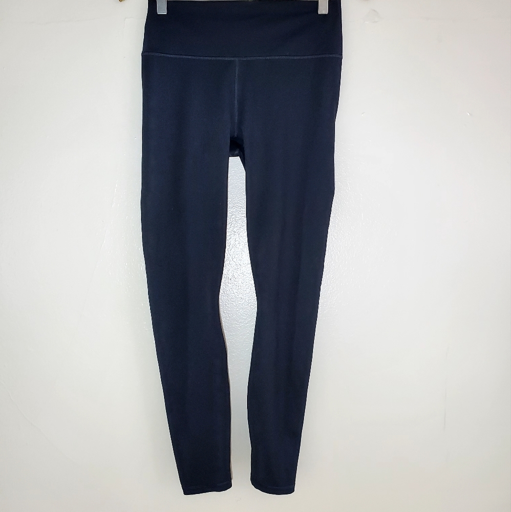 Fabletics Womens Medium Black Solid Powerhold Leggings